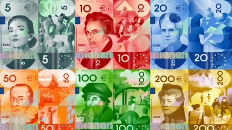 Los billetes de euro tendrán nuevos diseños
