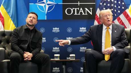 Trump comenta el mensaje que dio a Zelenski durante su reunión