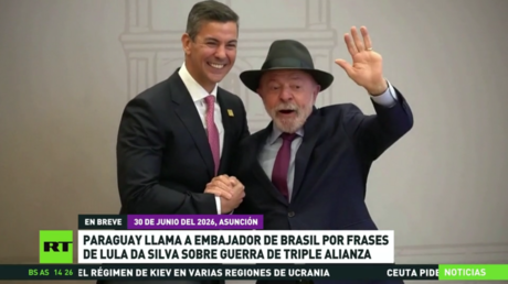 Paraguay llama a embajador de Brasil por frases de Lula da Silva sobre Guerra de la Triple Alianza