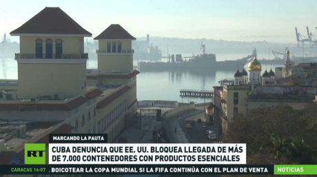 Cuba denuncia que EE.UU. bloquea la llegada de miles de contenedores con insumos claves