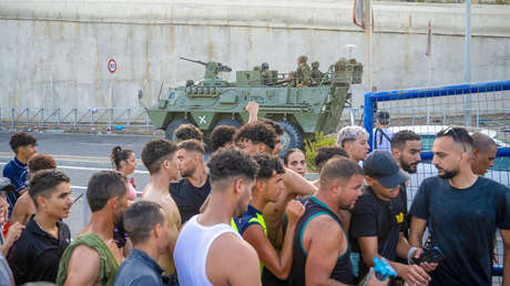 VIDEO revela quién abre el paso a los migrantes irregulares hacia Ceuta