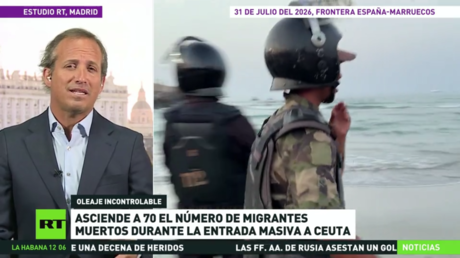 Asciende a 70 el número de migrantes muertos durante la entrada masiva a Ceuta