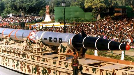 La India prueba con éxito un misil balístico con capacidad nuclear