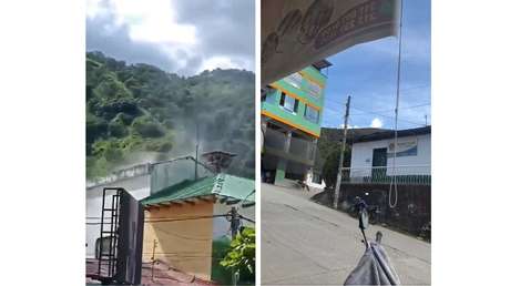 VIDEOS: Reportan combates entre disidencias de las FARC y el Ejército colombiano tras ataque con dron contra una alcaldía