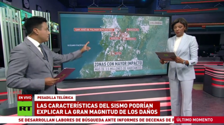 Uno de los sismos más devastadores provoca destrucción de edificios culturales y viviendas en Colombia