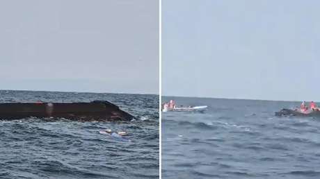 VIDEOS: El naufragio mortal de un ferry en Zimbabue
