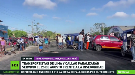 Transportistas de Lima y Callao paralizarán servicio el 25 de agosto frente a la inseguridad