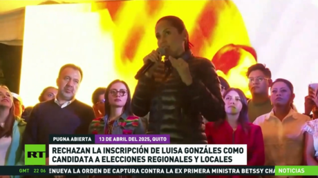 Rechazan la inscripción de Luisa Gonzáles como candidata e elecciones regionales y locales en Ecuador