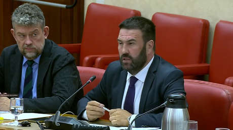 VIDEO: Congreso español queda a oscuras en plena comparecencia sobre la crisis en Ceuta