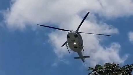 VIDEO: Helicóptero que llevaba a gobernador mexicano sufre un percance en pleno vuelo