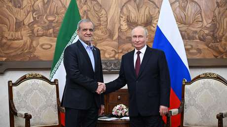 Putin se reúne con el presidente iraní en cumbre euroasiática clave