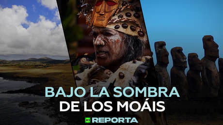 Bajo la sombra de los moáis