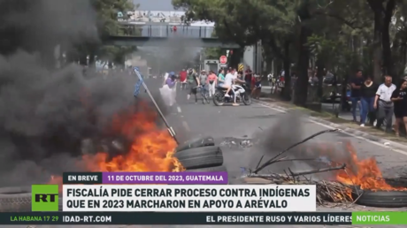 Fiscalía de Guatemala pide cerrar proceso contra indígenas que en 2023 marcharon en apoyo a Arévalo