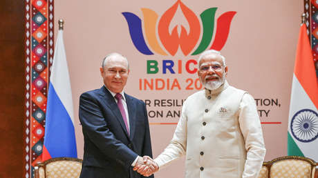 "Momentos de camaradería": La India publica un VIDEO de Putin y Modi con un éxito ruso de fondo