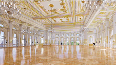 Trump publica vista previa de su salón de baile en la Casa Blanca (FOTOS)