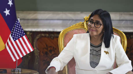 Trump se reúne con Delcy Rodríguez