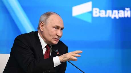 El presidente de Rusia, Vladímir Putin