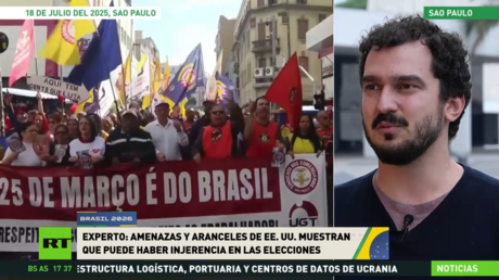 Experto: Amenazas y aranceles de EE.UU. muestran que puede haber injerencia en las elecciones de Brasil