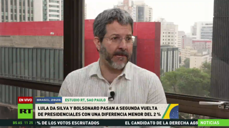 Analista describe las posibles estrategias de Lula y Bolsonaro en un Brasil "muy dividido"