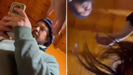 "No puedo más": el DESGARRADOR VIDEO de una mujer golpeada por su pareja mientras revisa su celular
