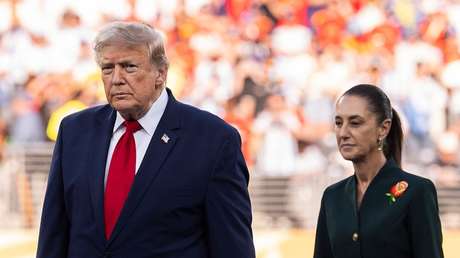 Trump piropea a Sheinbaum mientras se burla de ella