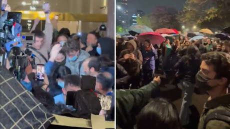 La ira universitaria se desborda en Argentina y llega al edificio del Gobierno (VIDEOS)