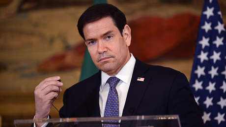 "¿Qué es eso? ¿Es un robot?": Rubio se distrae en una rueda de prensa (VIDEO)
