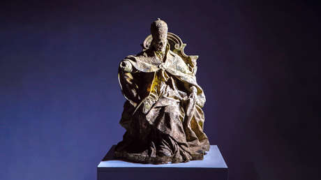 Pagó 400 dólares por una estatua deteriorada y terminó descubriendo un tesoro italiano