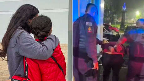 Niña secuestrada por su padre es rescatada tras guiñar un ojo a la Policía