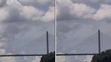 VIDEO: Puente se tambalea durante el fuerte terremoto de magnitud 7,2 en Panamá